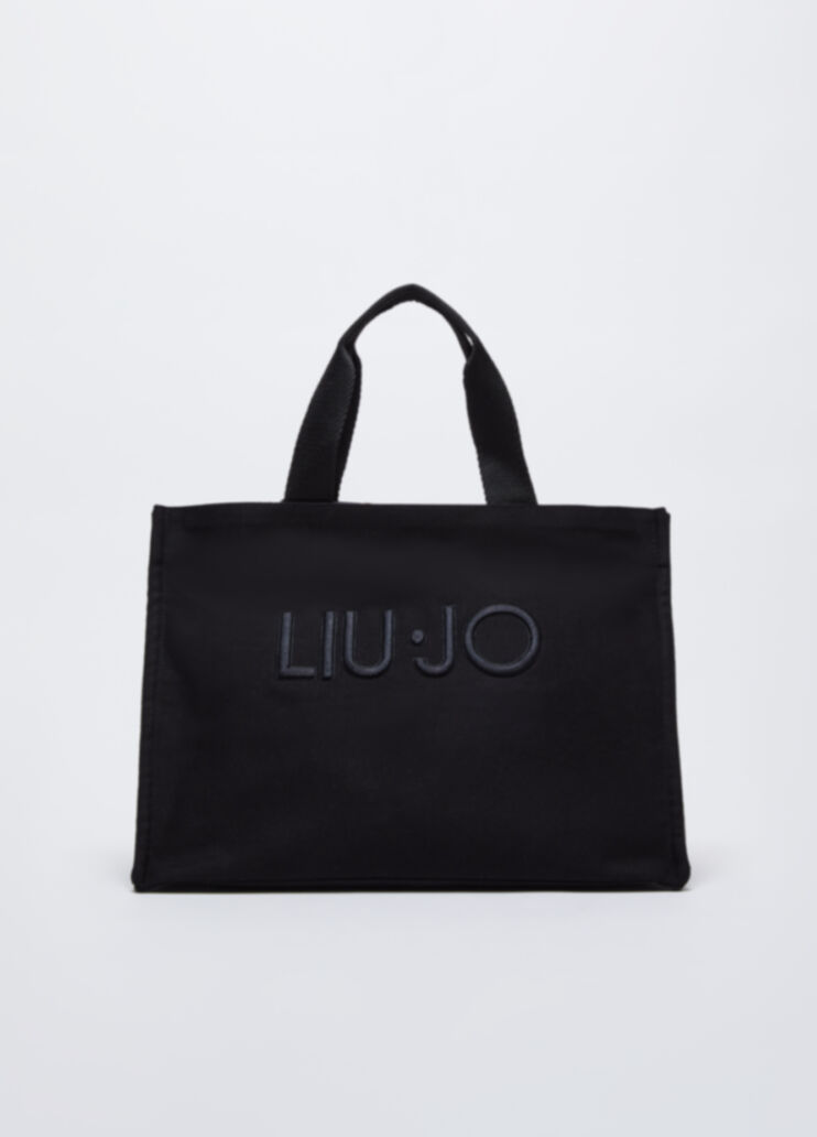 Shopper mit Logo Farbe Schwarz | Liu Jo