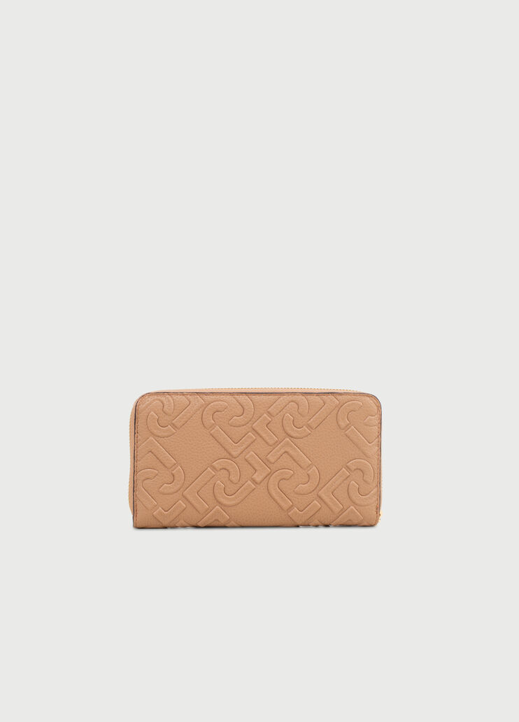 Wallet with logo Brown Liu Jo - large image number 2 Wallet with logo Brown Liu Jo - large image number 2
