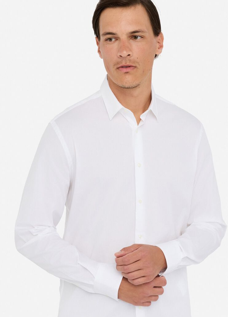 Schmal geschnittenes Hemd Weiß Liu Jo - large image number 3