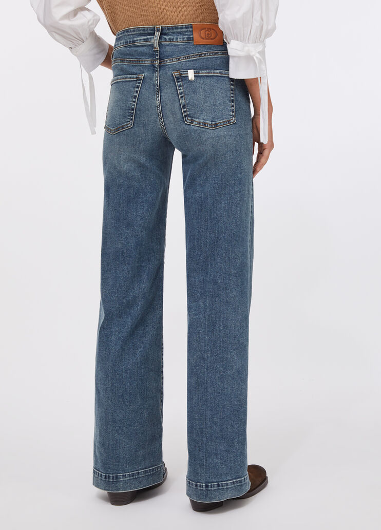 Liu Jo Better flared jeans blue denim Liu Jo - large image number 1