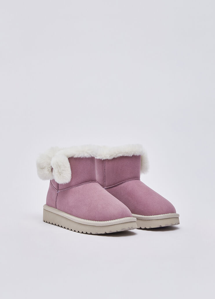 Warm ankle boots orchid Liu Jo - medium