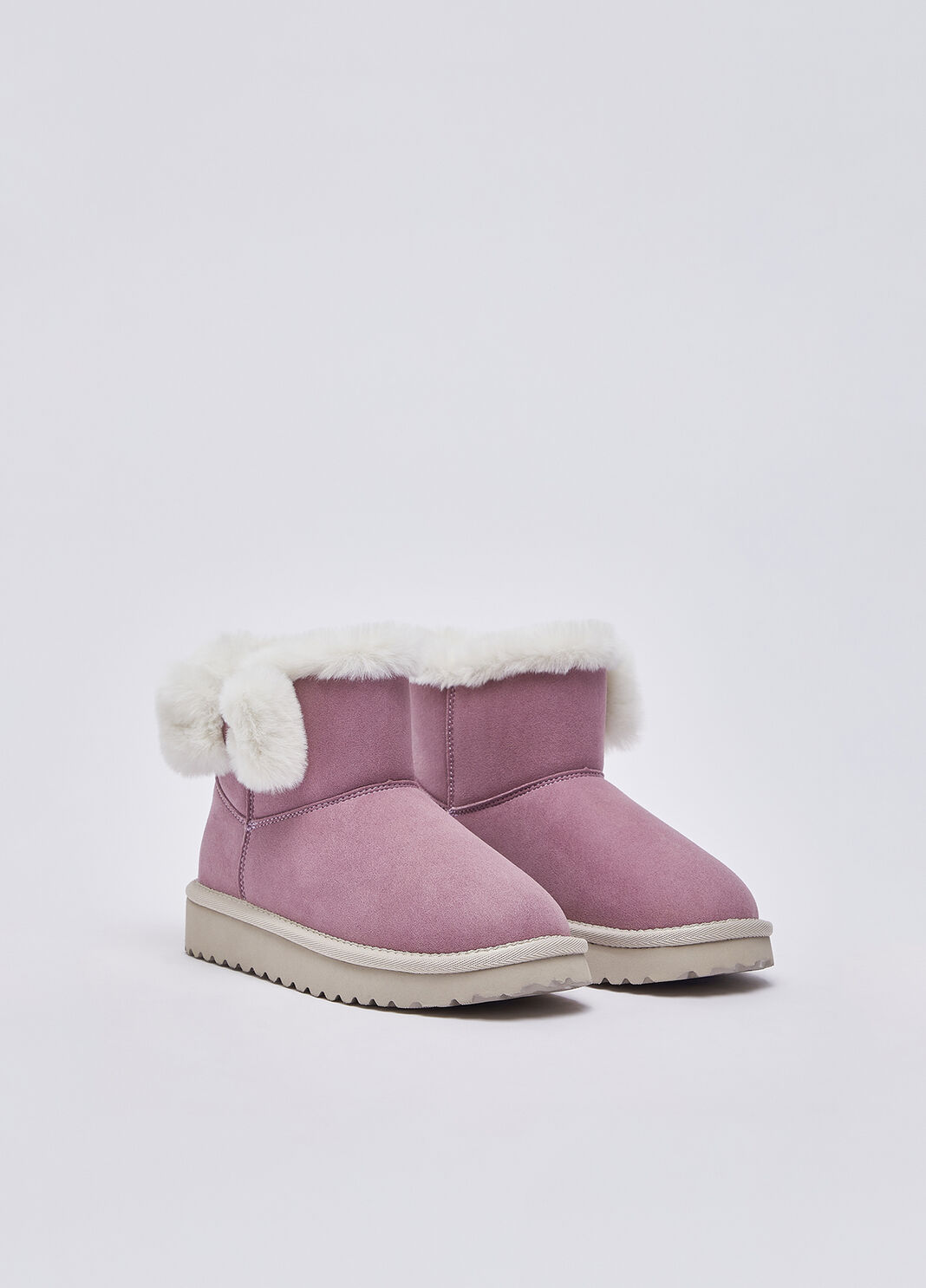 Warm ankle boots orchid Liu Jo - large image number 1