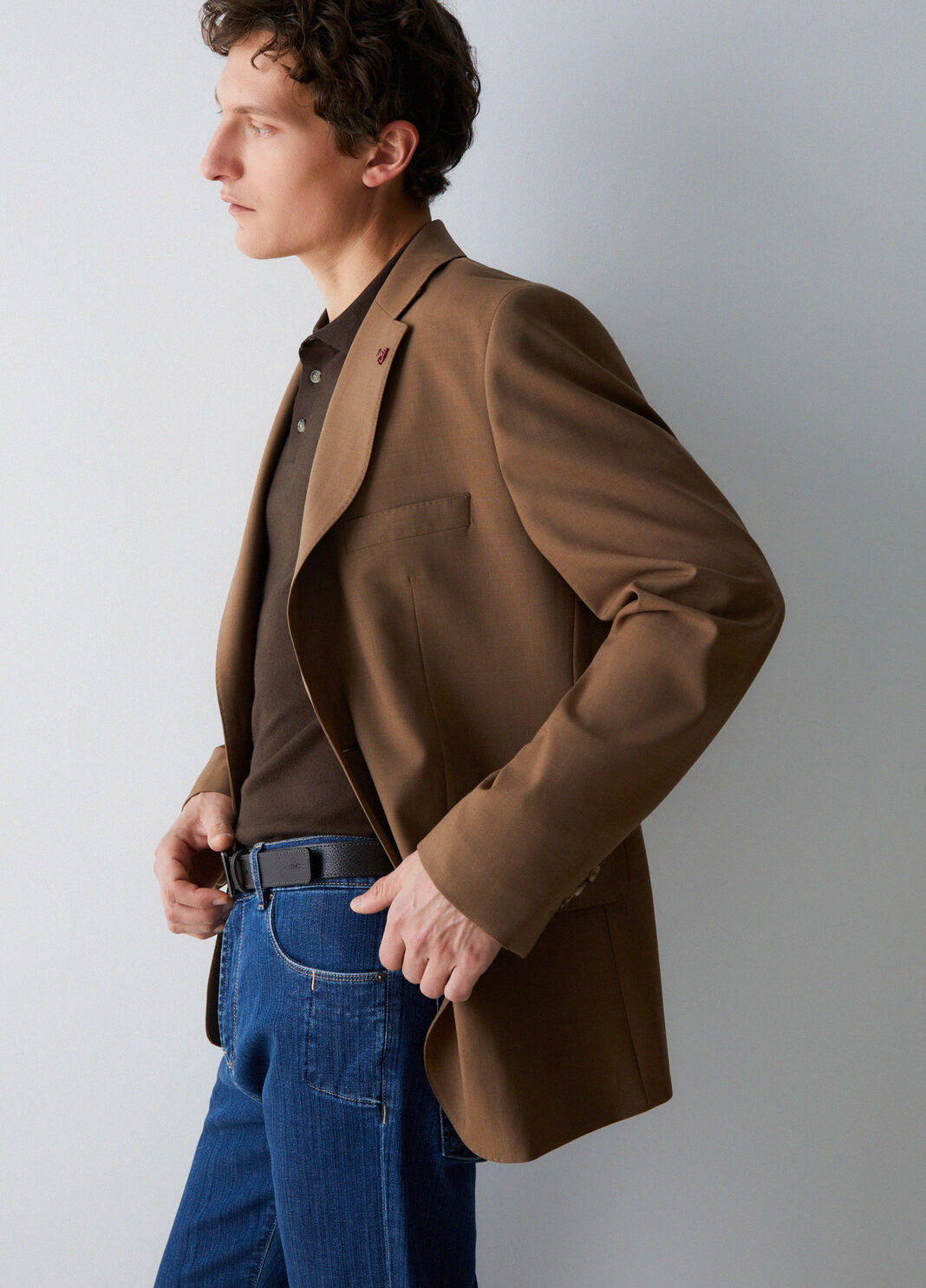 Veste en laine fra&icirc;che gingembre Liu Jo - large image number 3