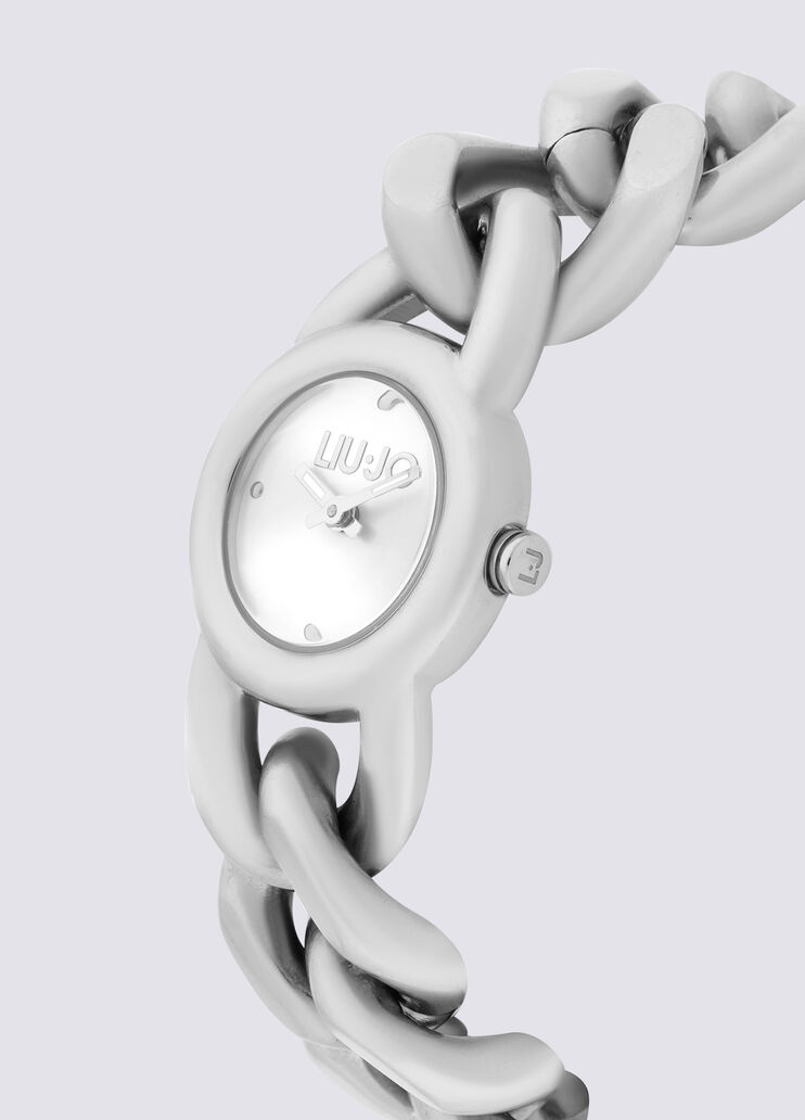 Watch with bold chain silver Liu Jo - large image number 2 Watch with bold chain silver Liu Jo - large image number 2