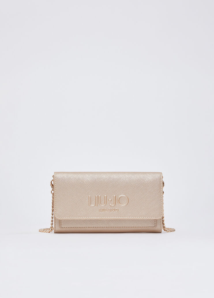 Mini crossbody bag light gold Liu Jo - medium