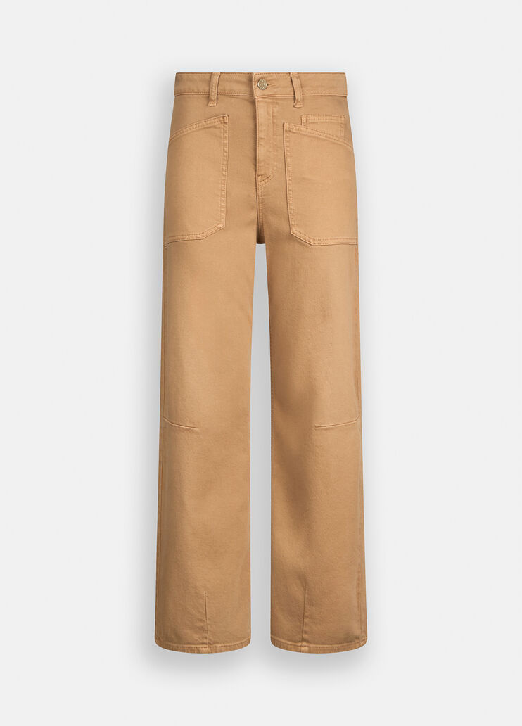 Carrot-fit high-rise trousers cumin Liu Jo - large image number 6