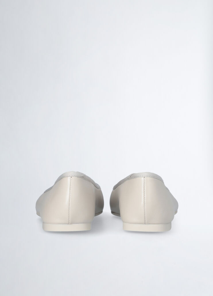 White leather ballet flats white Liu Jo - large image number 6 White leather ballet flats white Liu Jo - large image number 6