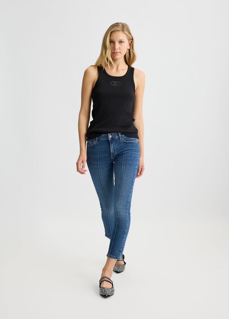 Low-waisted skinny jeans blue Liu Jo - medium