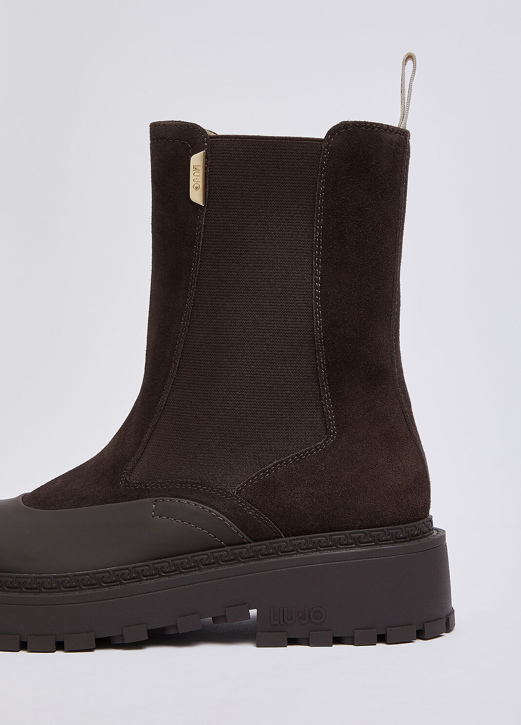 Stiefel beatles aus Veloursleder Mokka Liu Jo - large image number 5