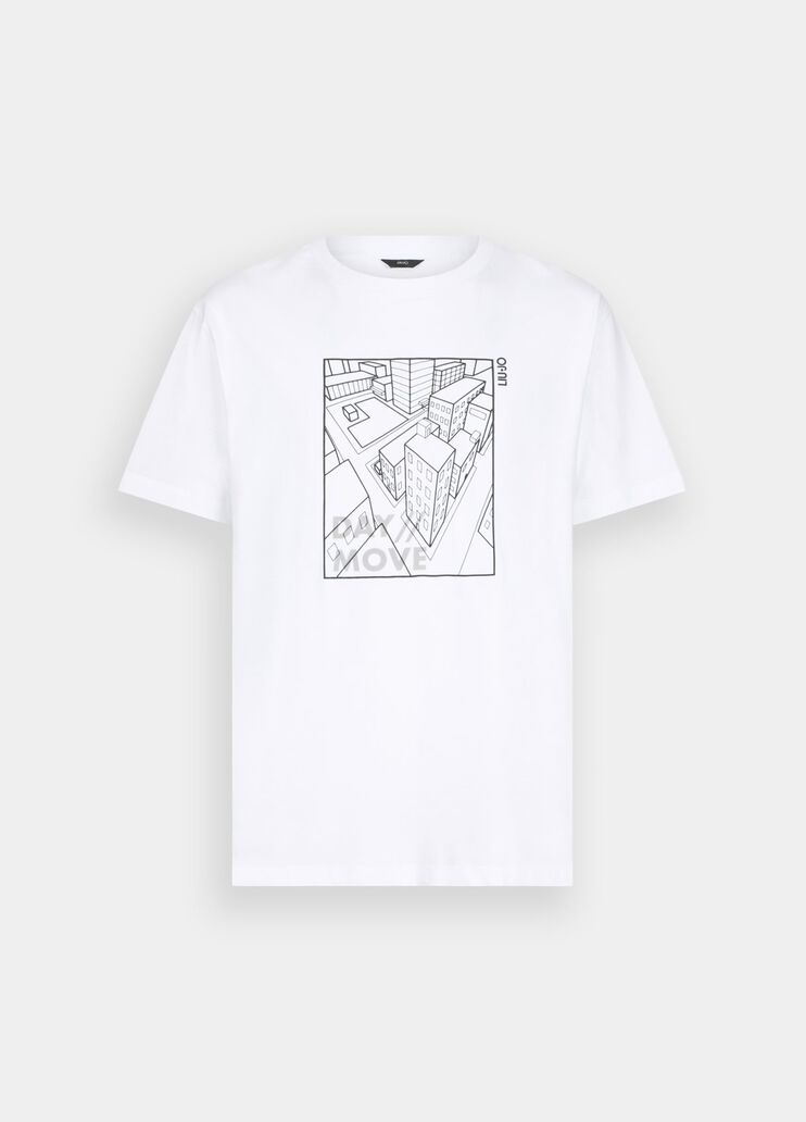 T-shirt en coton avec imprimé blanc Liu Jo - large image number 6 T-shirt en coton avec imprimé blanc Liu Jo - large image number 6