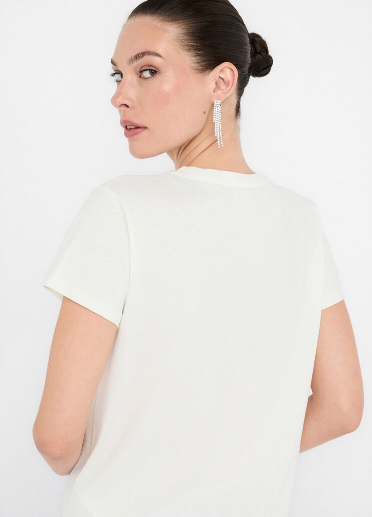 Liu Jo Better T-shirt white Liu Jo - large image number 4 Liu Jo Better T-shirt white Liu Jo - large image number 4