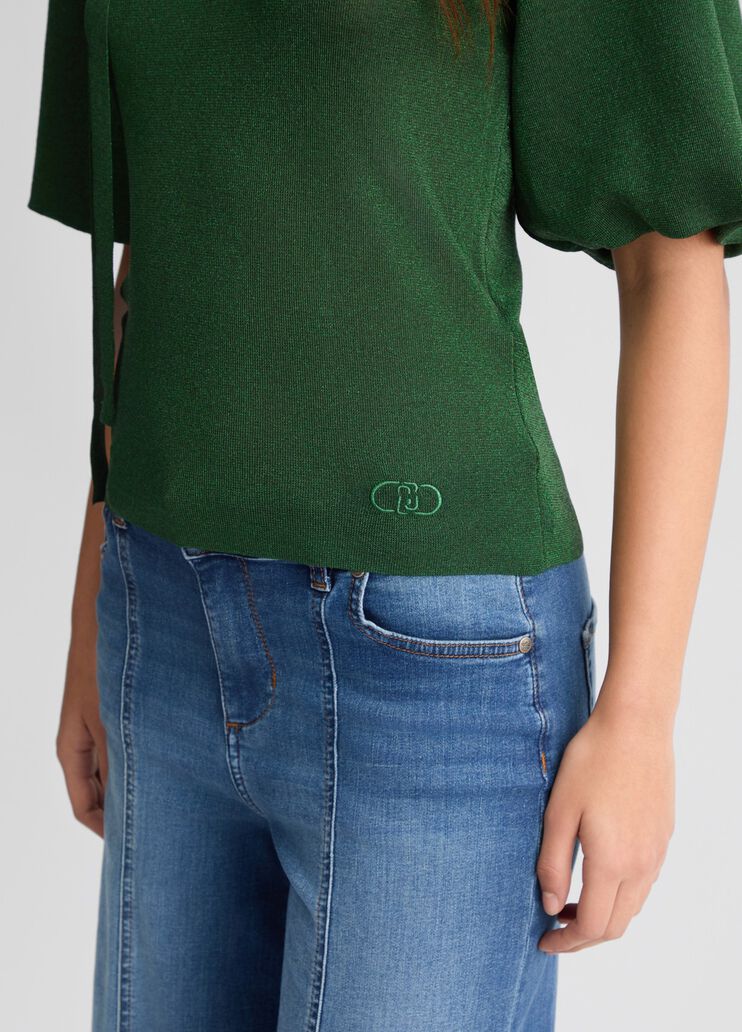 Cut-out top tropical jungle Liu Jo - large image number 3 Cut-out top tropical jungle Liu Jo - large image number 3