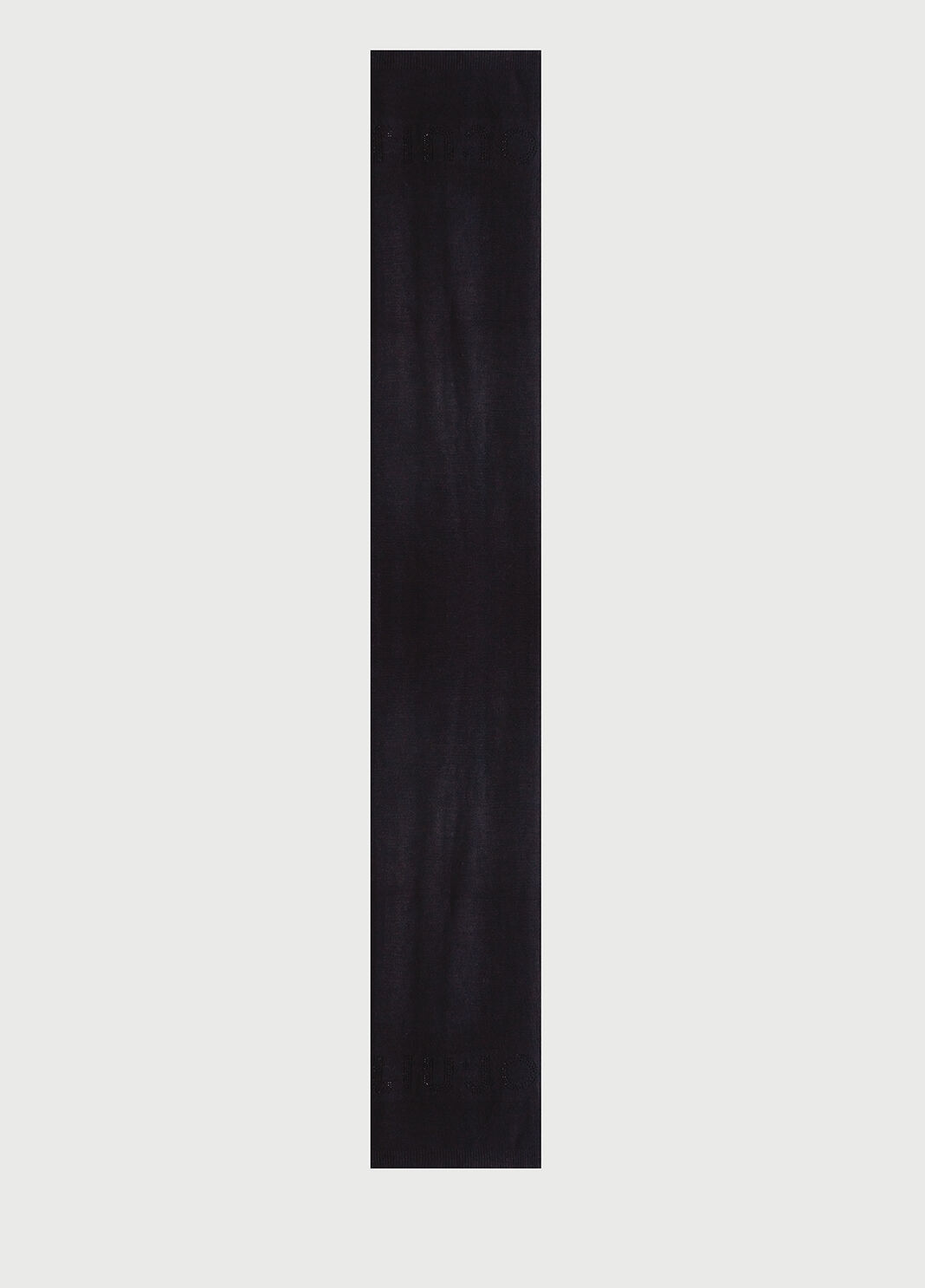 Scarf with logo Black Liu Jo - large image number 0