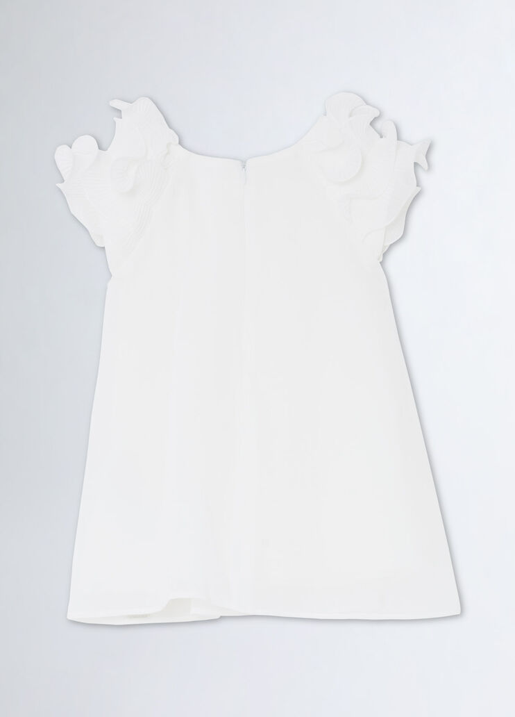 Formal dress with ruches white Liu Jo - medium Formal dress with ruches white Liu Jo - medium