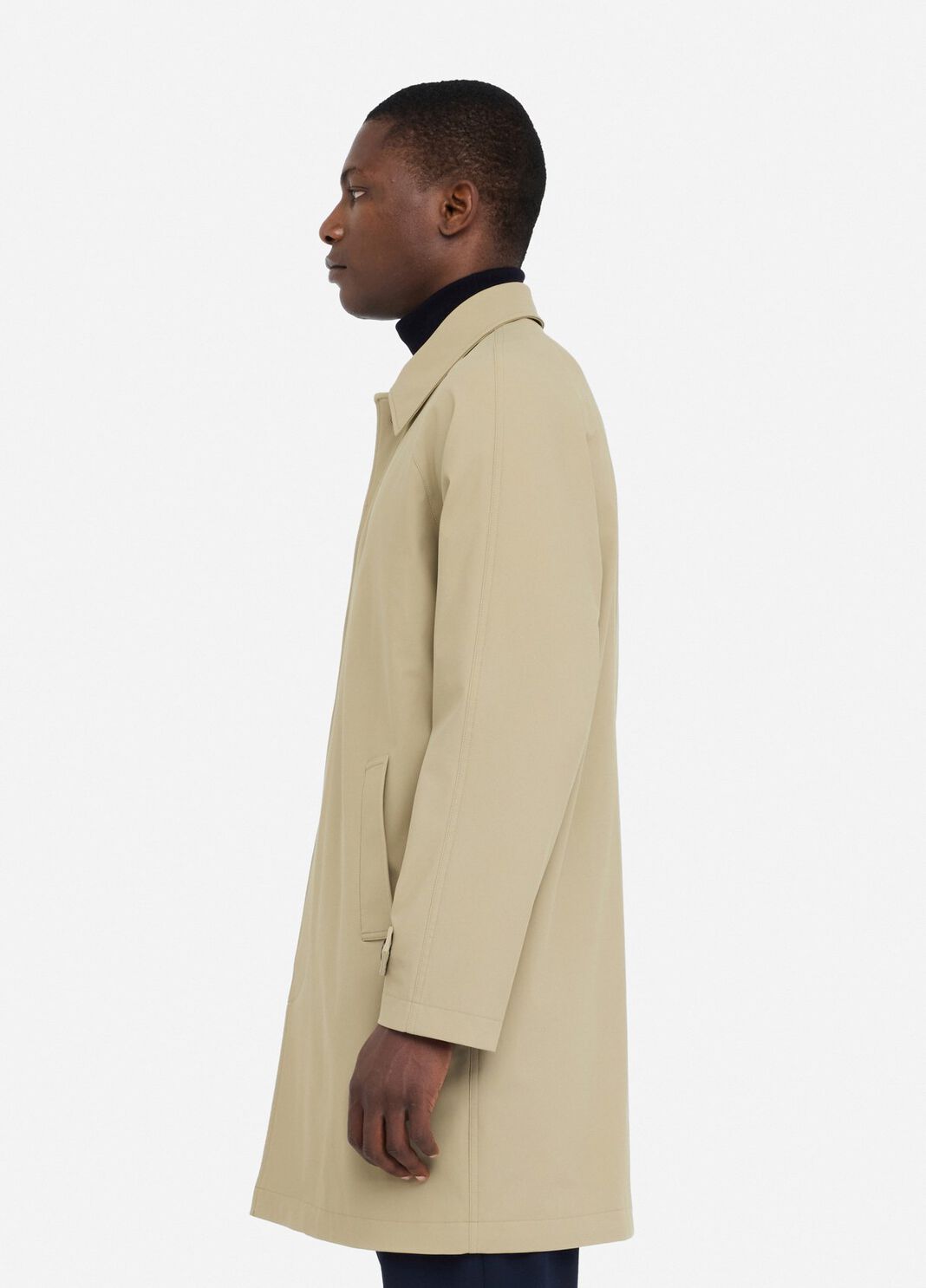 Long trench coat khaki green Liu Jo - large image number 3