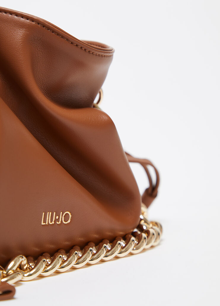 Sac porté épaule Riccy petit beige Liu Jo - large image number 4