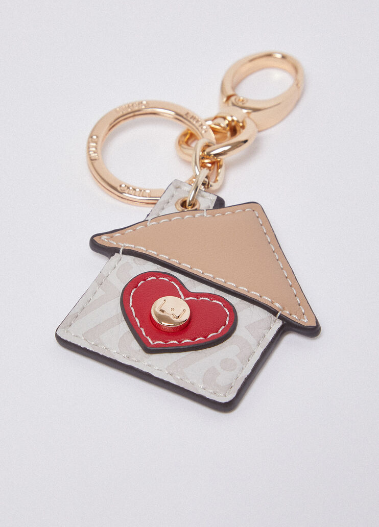 Keyring with house cream Liu Jo - large image number 1