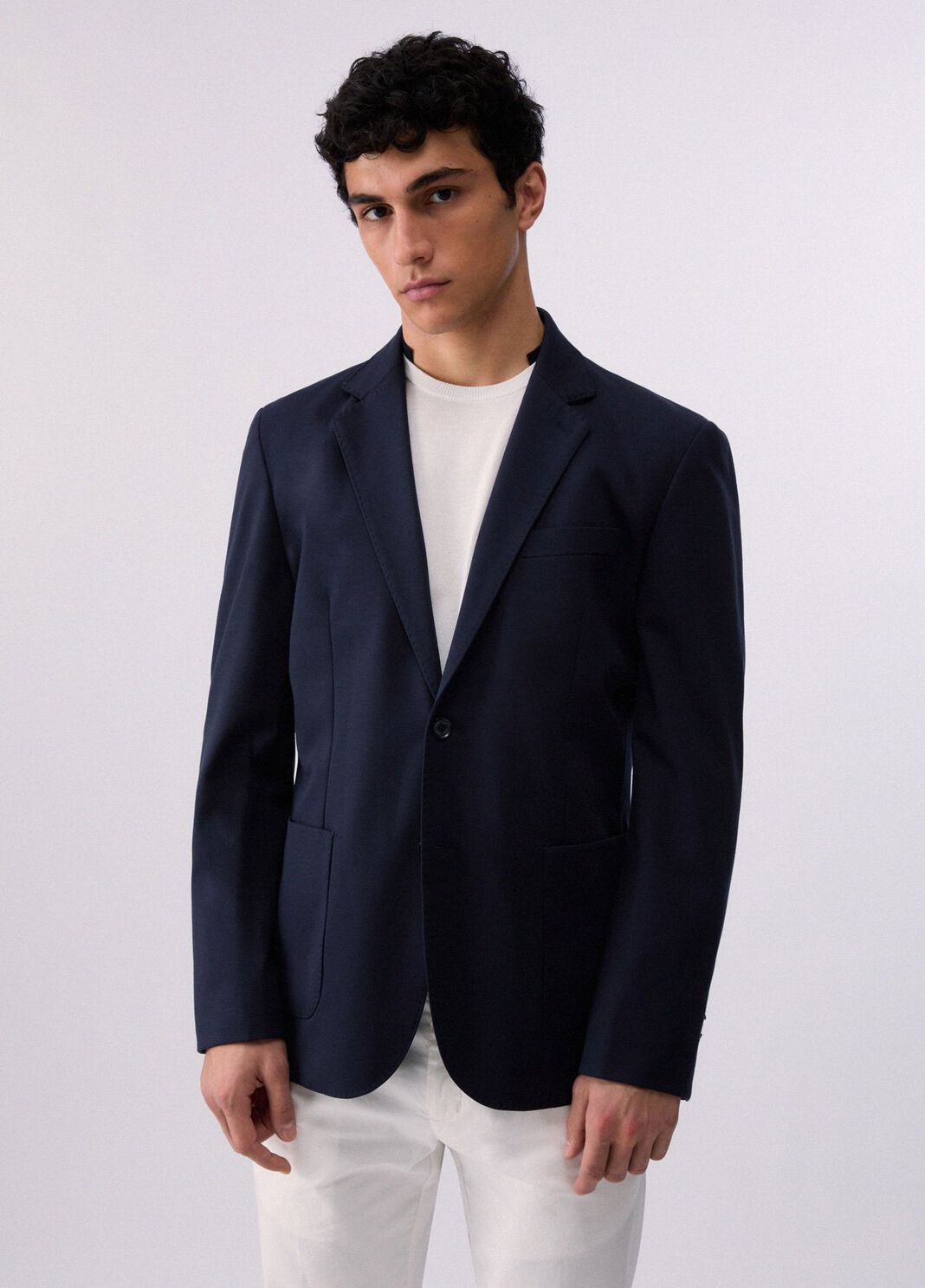 Blazer aus Jersey Dunkelblau Liu Jo - large image number 0