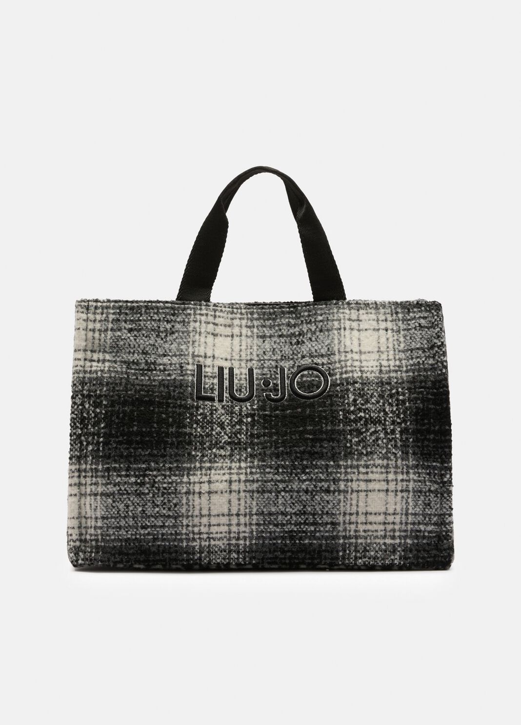 Gro&szlig;er Shopper mit Animal-Print Karomuster Liu Jo - large image number 0