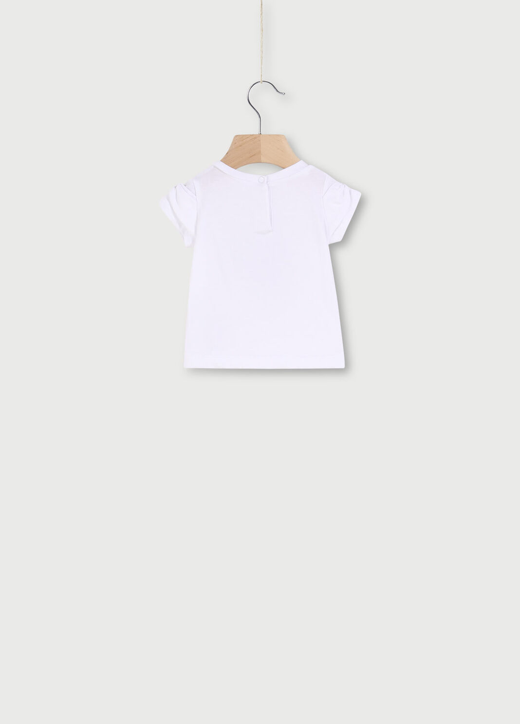 T-shirt neonata con fragola Bianco Liu Jo - large image number 1