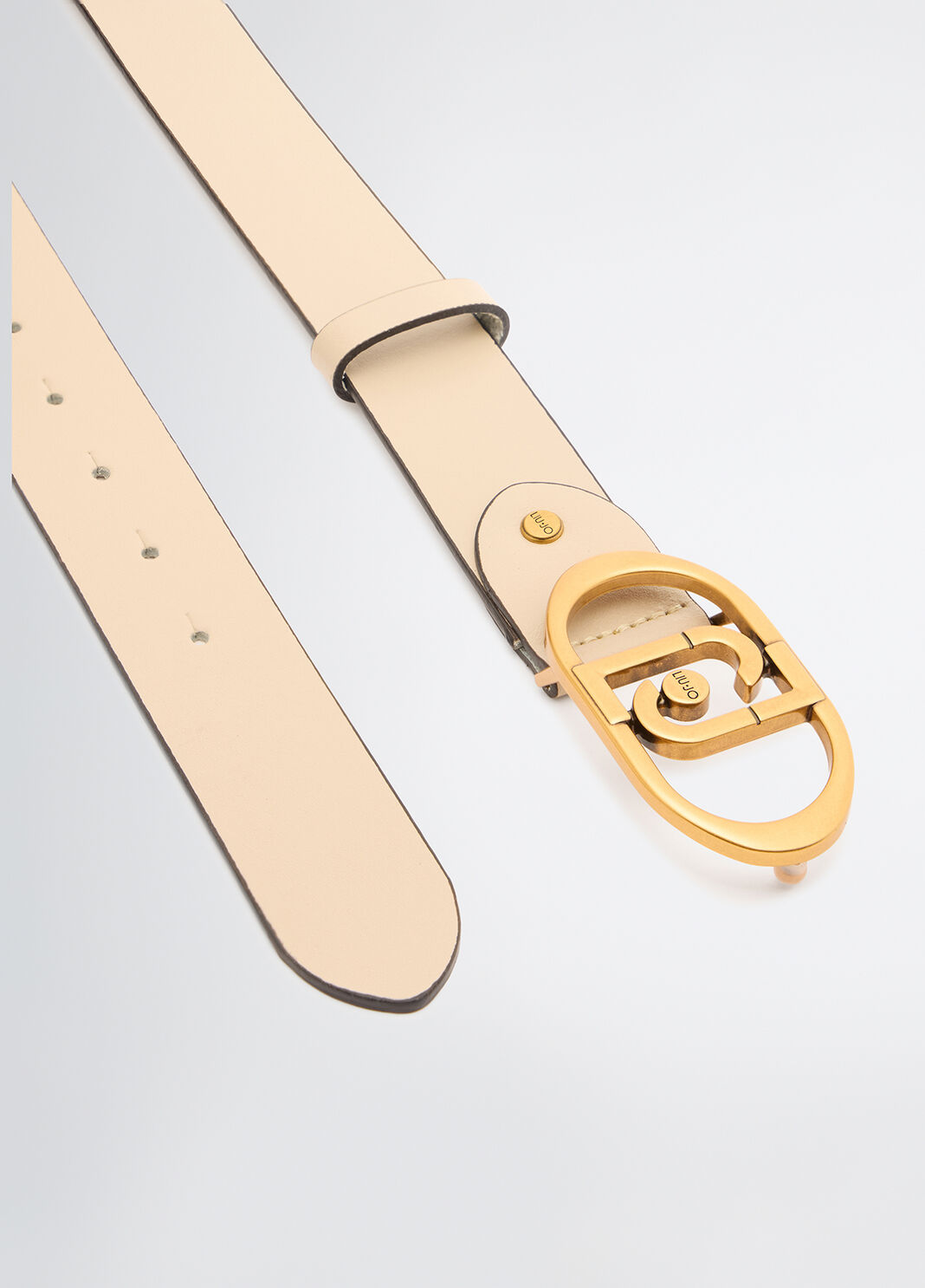 LaPuffy leather belt cream Liu Jo - large image number 6