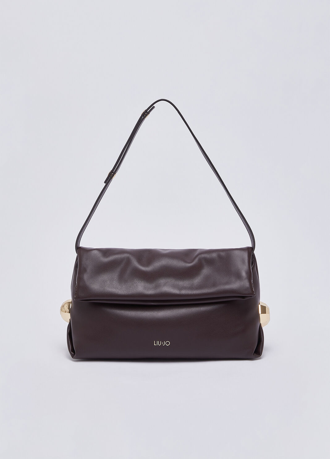 Sac &agrave; &eacute;paule Riccy moyen aubergine Liu Jo - large image number 1