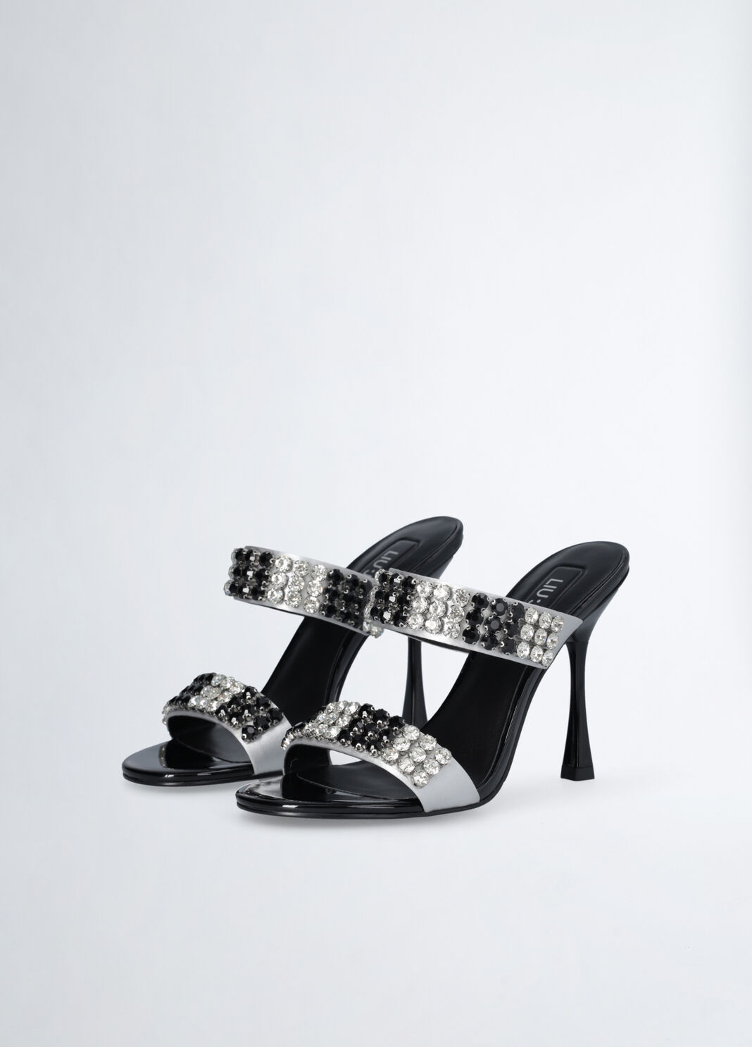 Jewel sandals with heel black Liu Jo - large image number 4