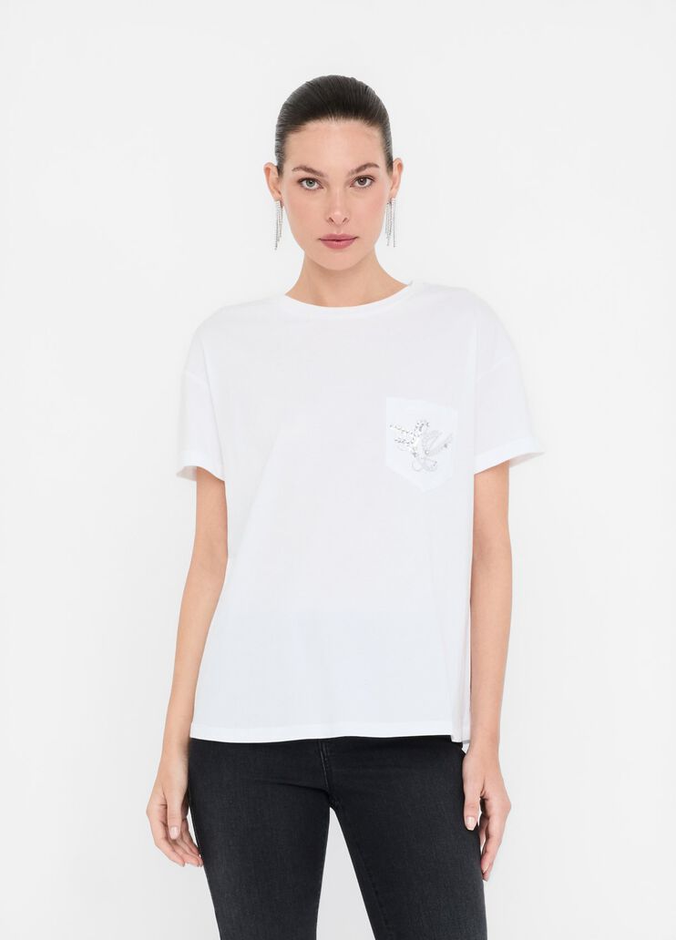 Liu Jo Better T-shirt white Liu Jo - large image number 0 Liu Jo Better T-shirt white Liu Jo - large image number 0