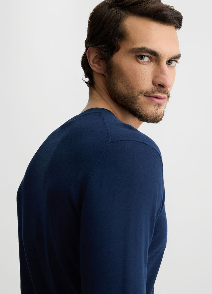 Men’s blue jumper Blue Liu Jo - large image number 4 Men’s blue jumper Blue Liu Jo - large image number 4