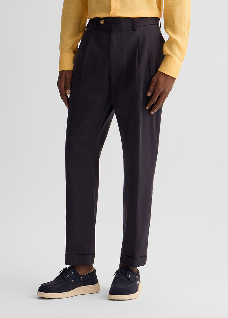 Men's trousers with darts dark blue Liu Jo - medium Men's trousers with darts dark blue Liu Jo - medium