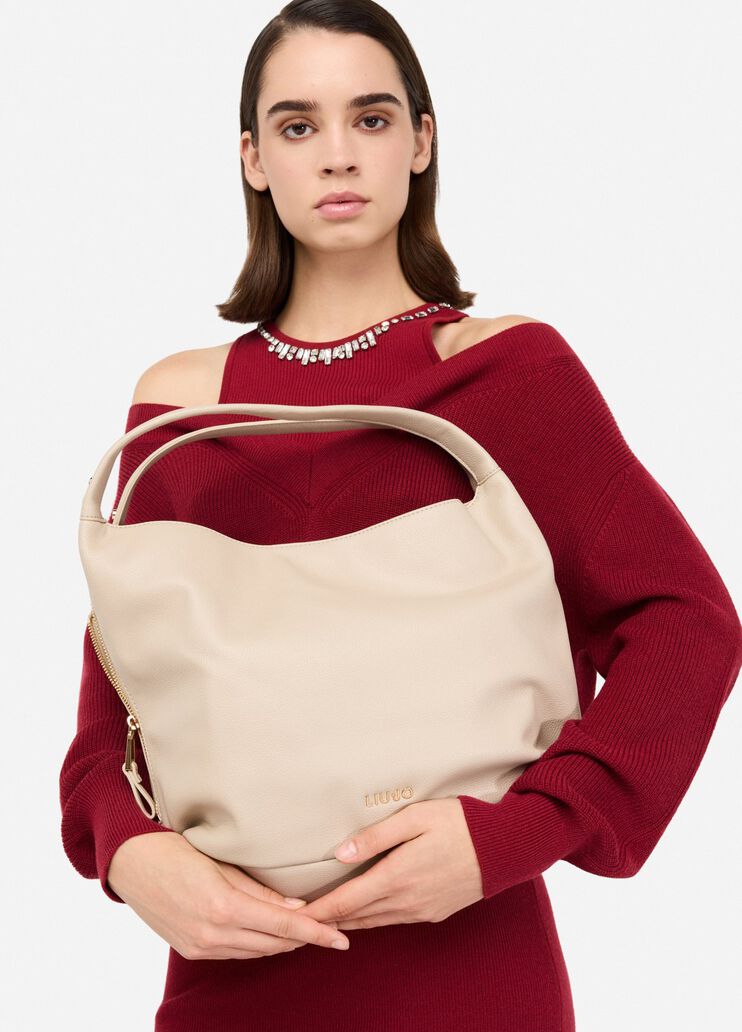 Medium hobo bag beige Liu Jo - medium Medium hobo bag beige Liu Jo - medium