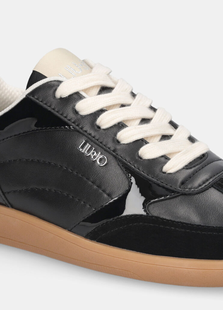 Leather sneakers black Liu Jo - large image number 6