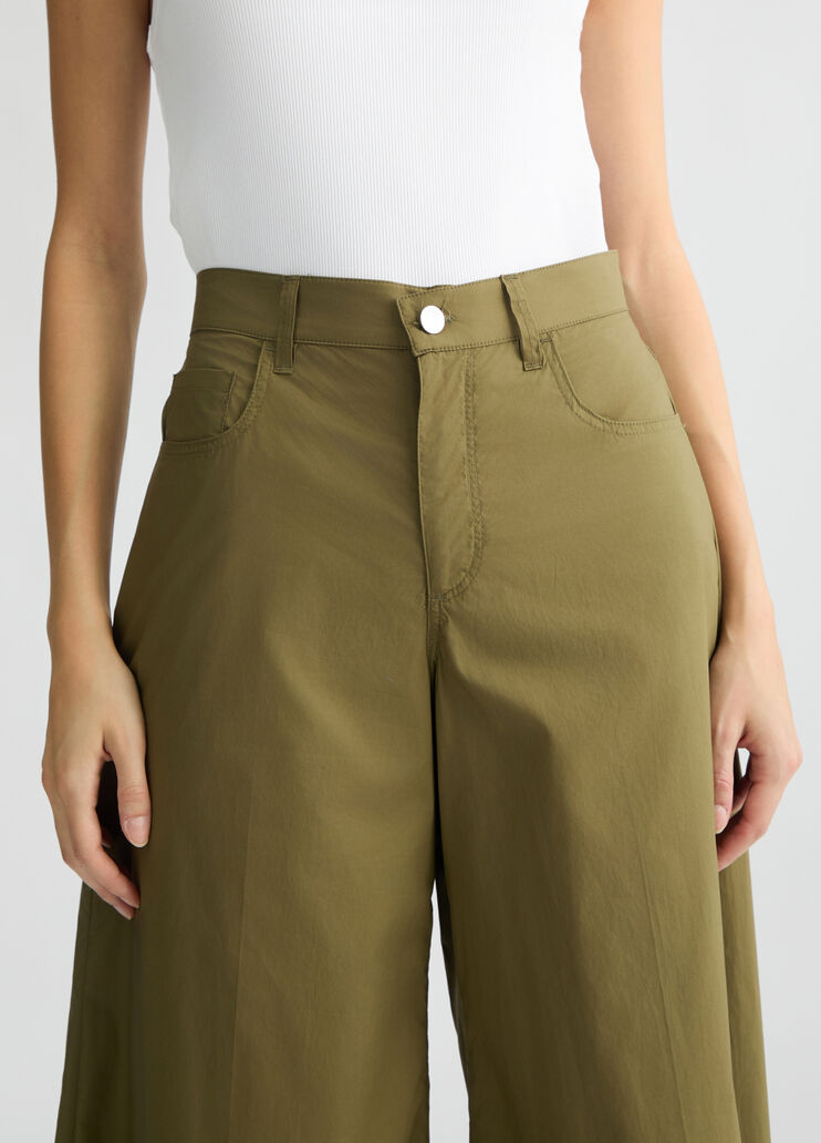 Flared trousers green Liu Jo - large image number 2 Flared trousers green Liu Jo - large image number 2