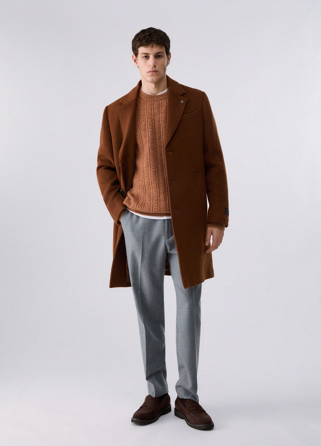 Pull en laine et alpaga beige Liu Jo - large image number 5