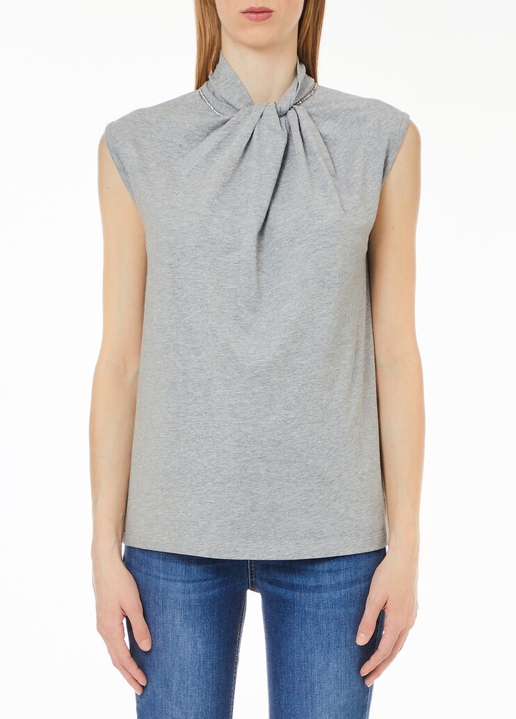 Top with knot  grey Liu Jo - medium Top with knot  grey Liu Jo - medium