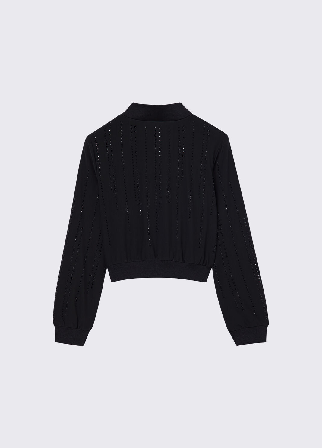 Giacca in tulle con strass nero Liu Jo - large image number 1