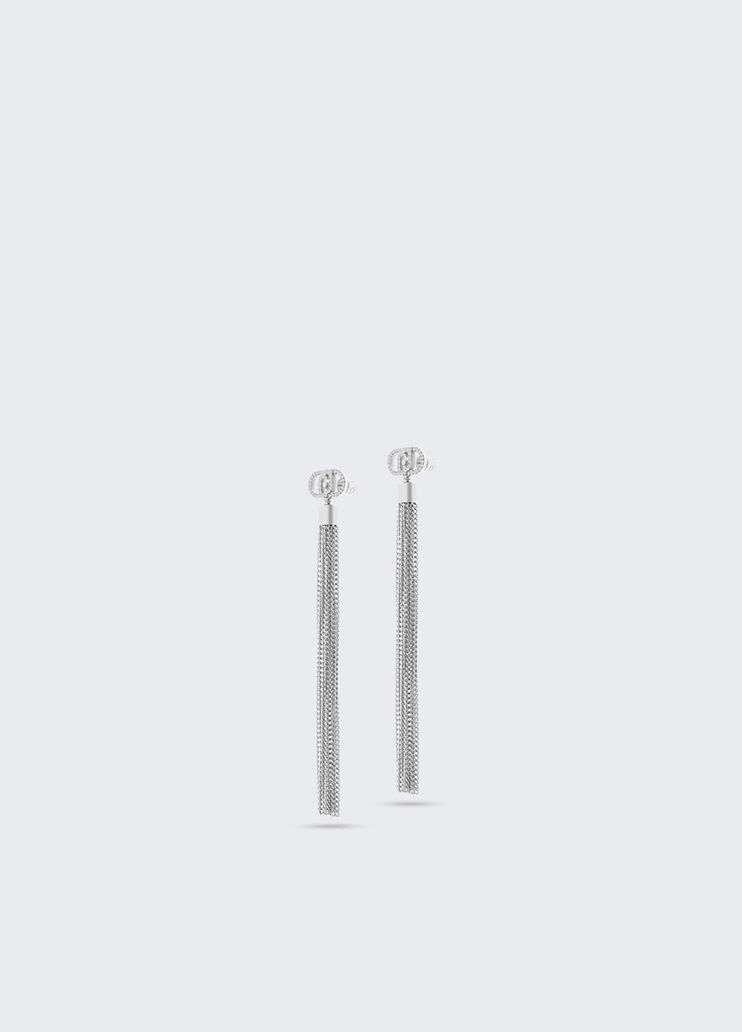 Earrings with metal tassels silver Liu Jo - medium Earrings with metal tassels silver Liu Jo - medium
