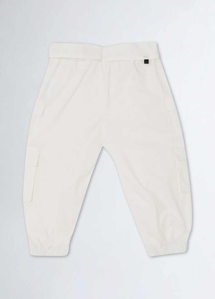 Poplin trousers white Liu Jo - medium Poplin trousers white Liu Jo - medium