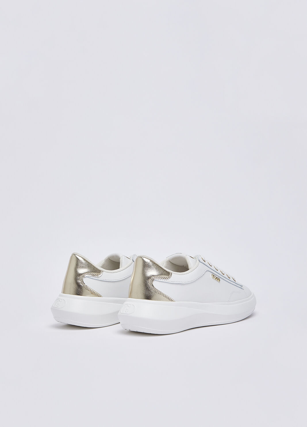 Sneakers en cuir blanc Liu Jo - large image number 2