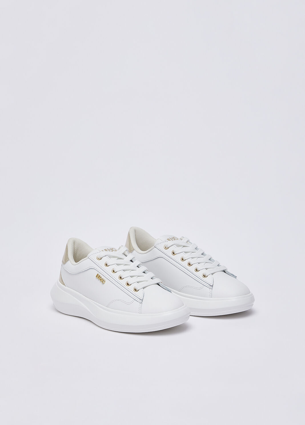Sneakers en cuir blanc Liu Jo - large image number 1