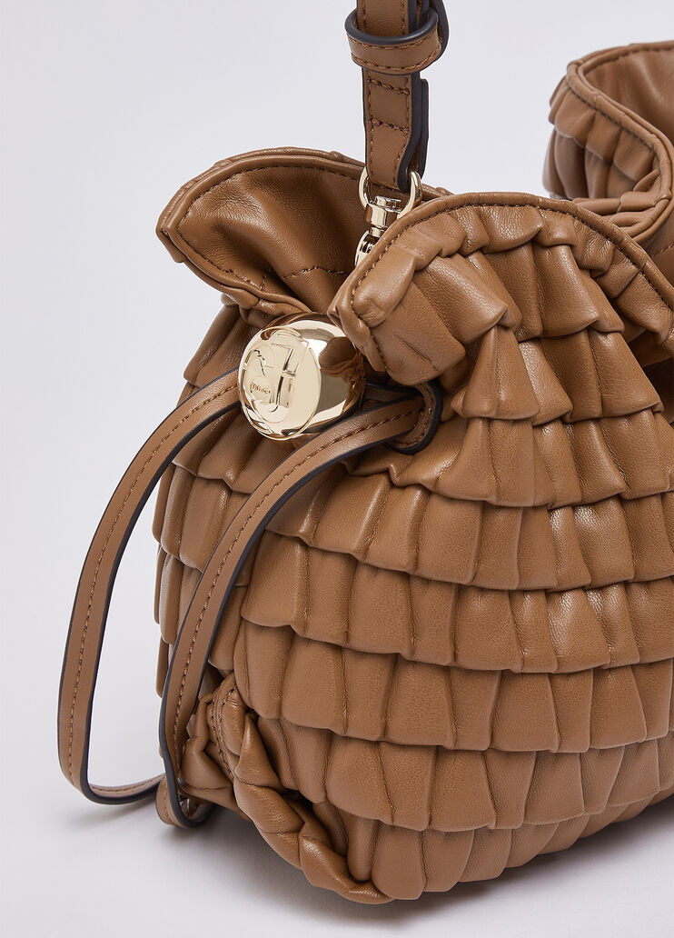 Small Riccy Embossed Bag beige Liu Jo - medium