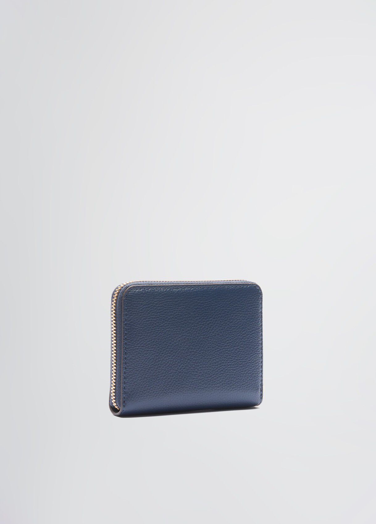 Tumbled zip-around purse colour blue | Liu Jo