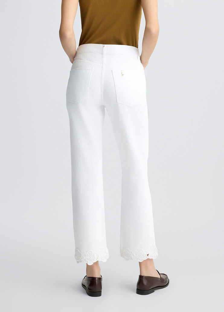 Straight-leg jeans white Liu Jo - large image number 1 Straight-leg jeans white Liu Jo - large image number 1