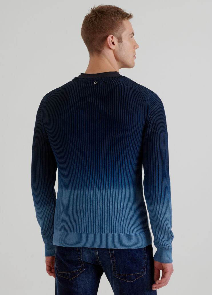 Maglione girocollo a coste  Liu Jo - large image number 1 Maglione girocollo a coste  Liu Jo - large image number 1