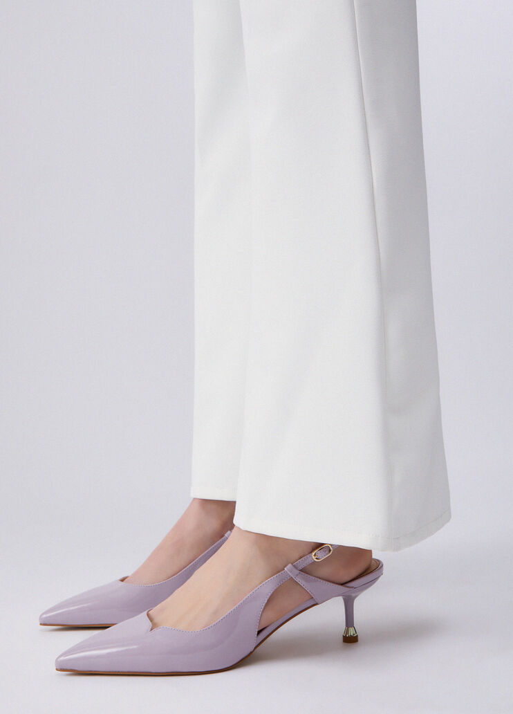 Slingback in vernice lilla Liu Jo - medium