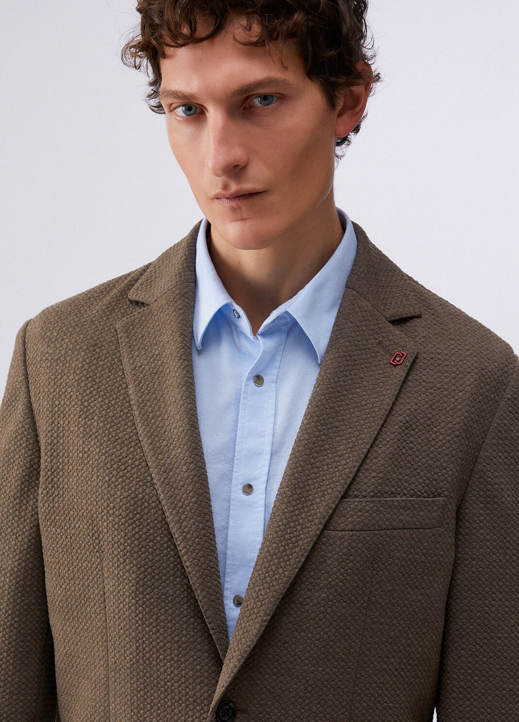 Structured jersey jacket ginger Liu Jo - large image number 4