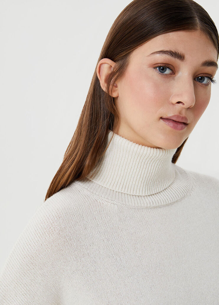Cashmere blend turtleneck Butter Liu Jo - large image number 2 Cashmere blend turtleneck Butter Liu Jo - large image number 2