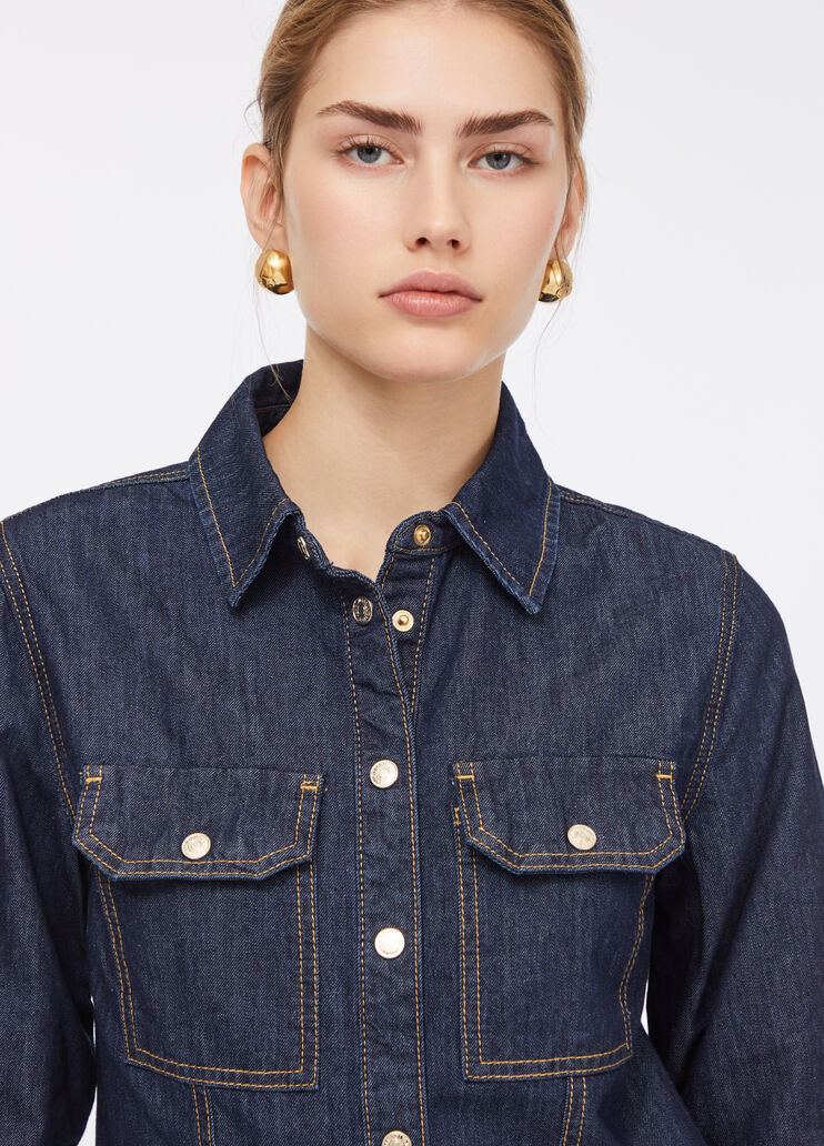 Denim shirt classic wash Liu Jo - large image number 4