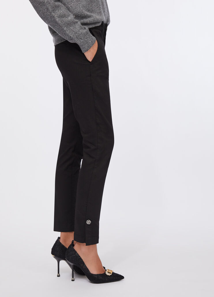 Slim fit chinos black Liu Jo - medium
