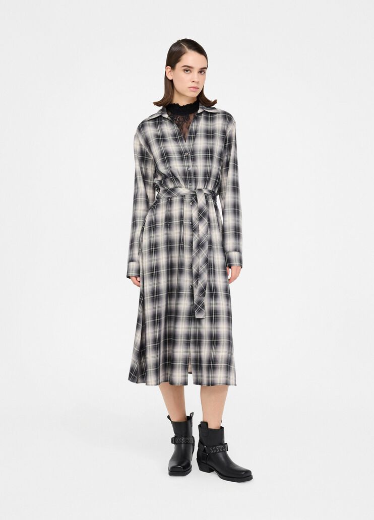 Long chequered dress check Liu Jo - large image number 0